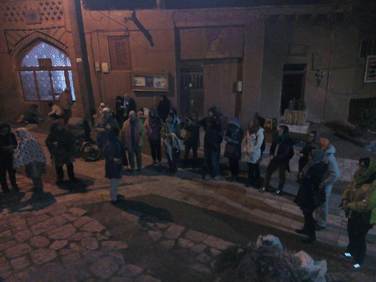 حضور گردشگران آلمانی در جشن چهارشنبه سوری