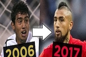 تغییر چهره عجیب "ستارگان فوتبال" + فیلم