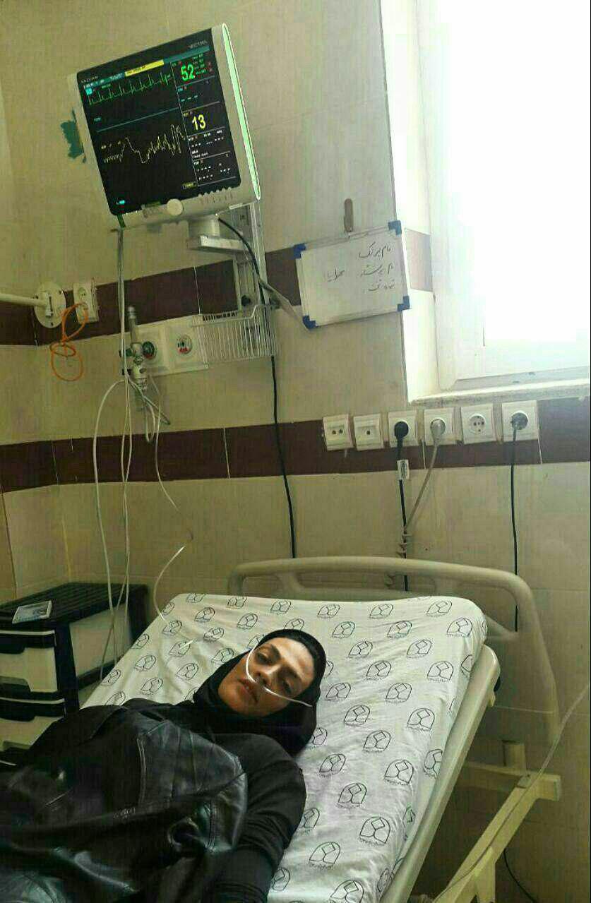 بستری شدن شهربانو منصوریان در بیمارستان/بهبودی شرایط قهرمان جهان + عکس