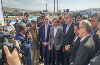 بهره برداری از قطعه یازده کریدور غرب کشور