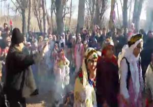 مراسم محلی چهارشنبه‌سوری در اردبیل + فیلم