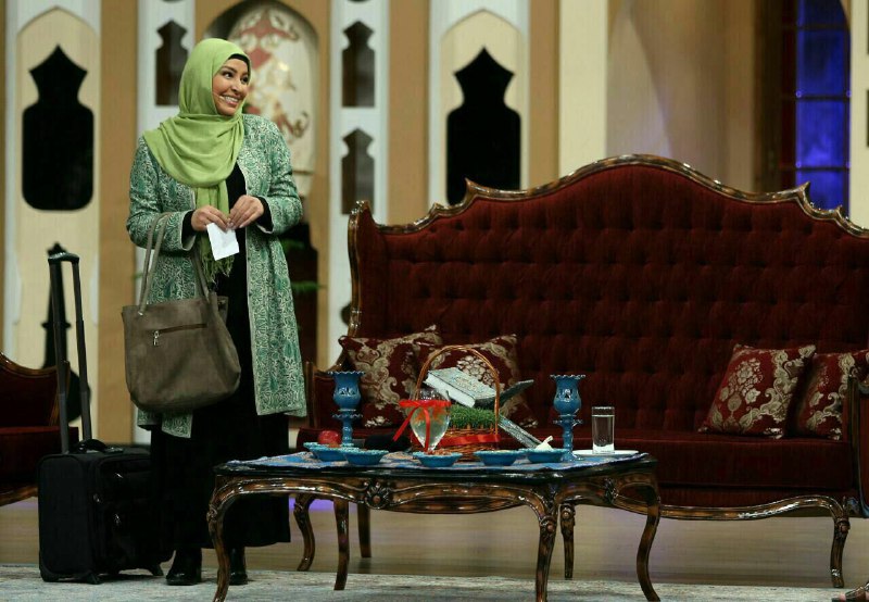 مه لقا باقری به دورهمی رسيد مه لقا باقری به دورهمی رسيد