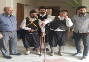 اجرای آیین نوروزخوانی در شهرستان جویبار