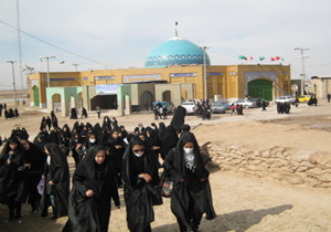 اعزام خواهران بسیجی به اردوی راهیان نور