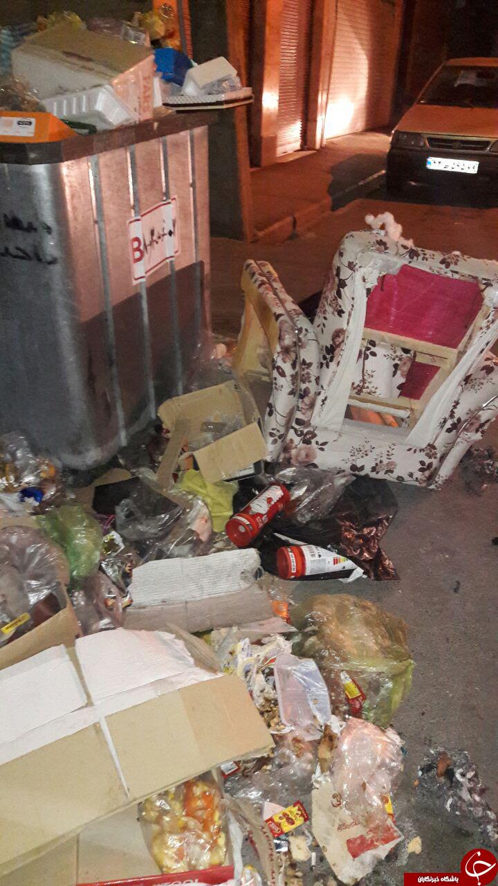 گلایه یک شهروند از انباشت زباله در سبلان شمالی + تصاویر