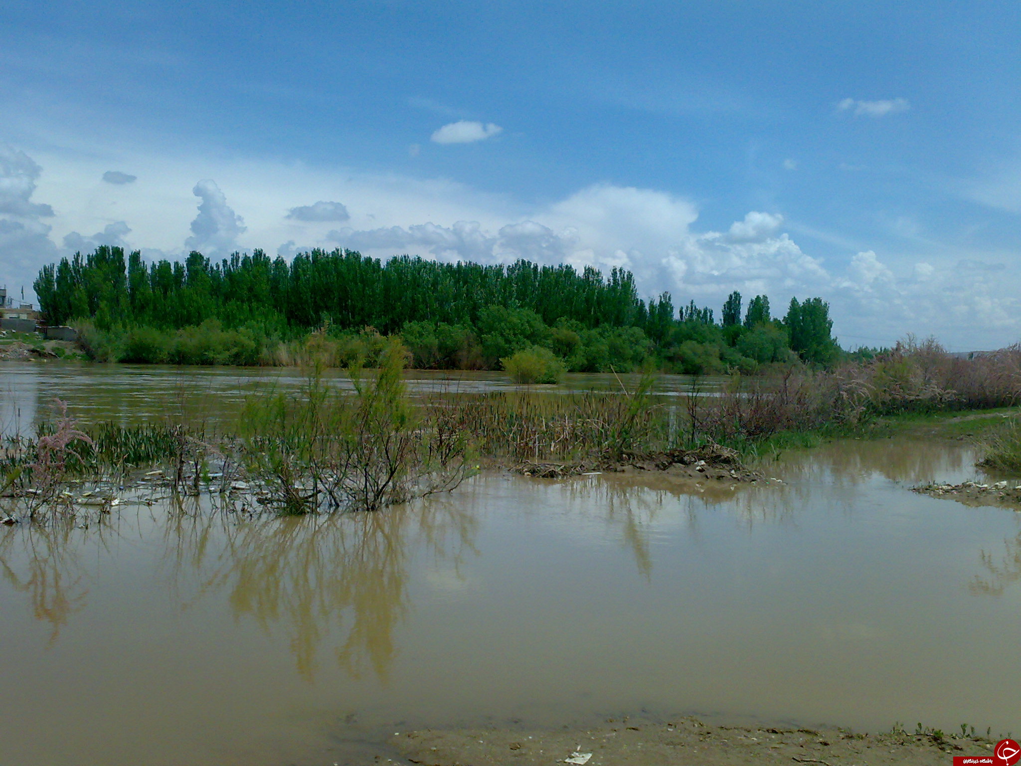 طبیعت زیبای رودخانه زرینه رود + تصاویر