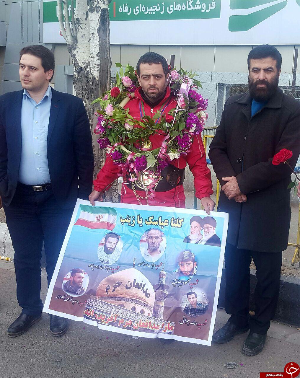 درخشش ورزشکار تبریزی در جمهوری آذربایجان