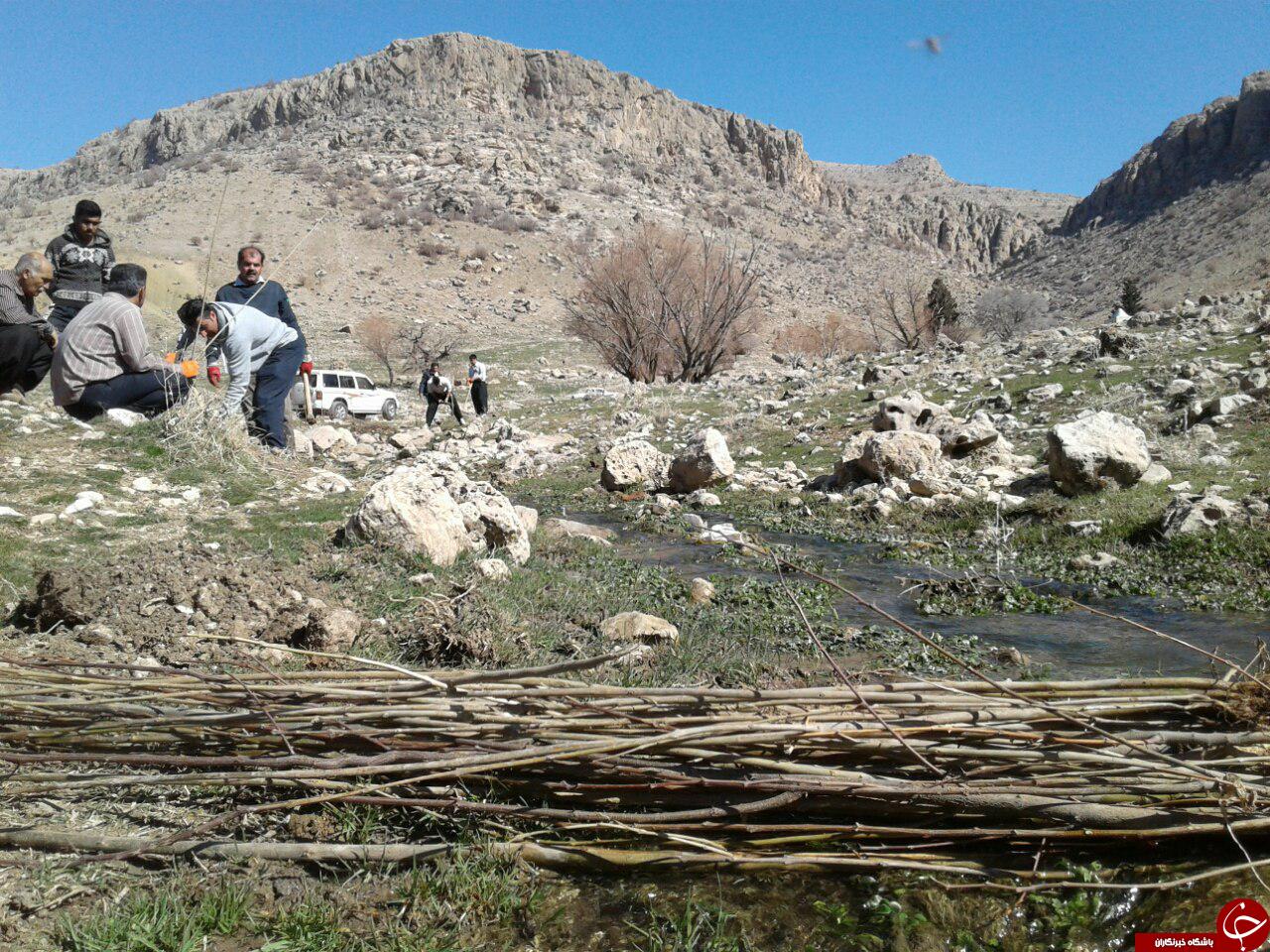 نمایی از طبیعت روستای حریر + تصاویر