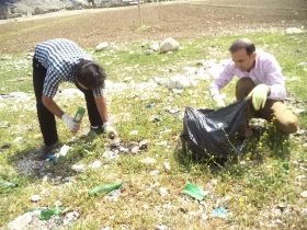 استقبال از بهار با پاکسازی طبیعت در 2 شهرستان گیلان