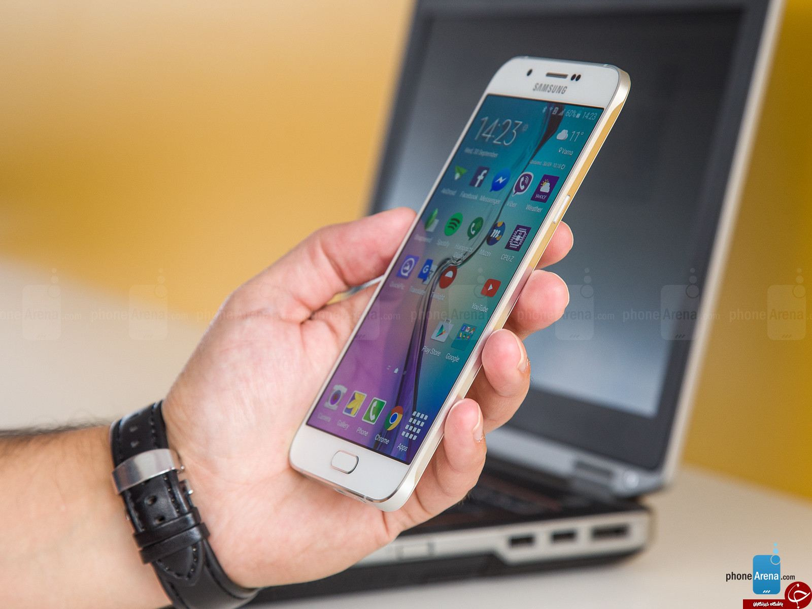 مقایسه گوشی گلکسی A8 و گوشی  Huawei G8