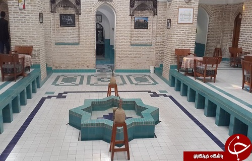 حمام به صرف چای + تصاویر
