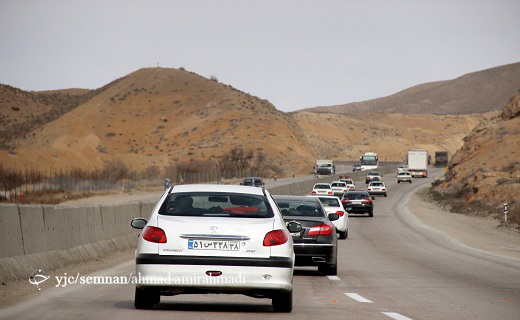 آغاز دور اول سفرهای نوروزی در محور تهران- مشهد+تصاویر
