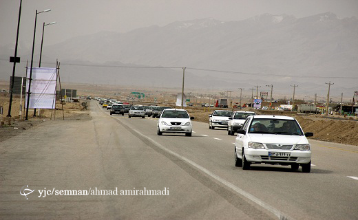 آغاز دور اول سفرهای نوروزی در محور تهران- مشهد+تصاویر