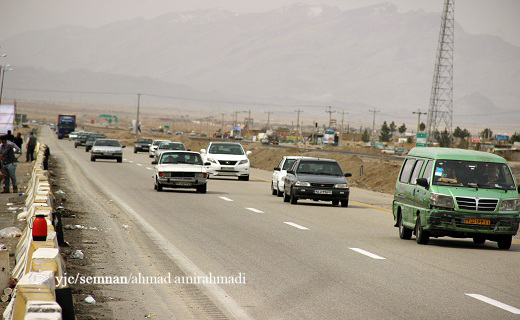 آغاز دور اول سفرهای نوروزی در محور تهران- مشهد+تصاویر