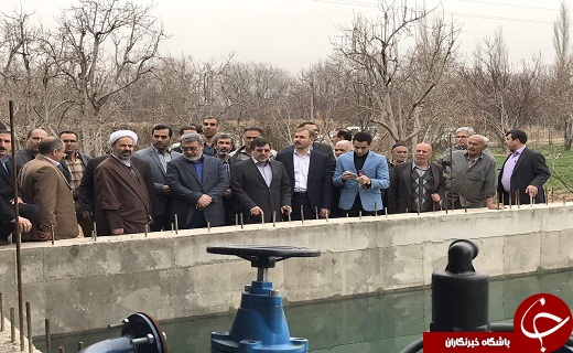 بازدید وزیر کشور از دو طرح آبیاری نوین در قزوین