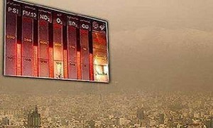 غلظت ذرات معلق در هوای اراک برای دومین روز متوالی