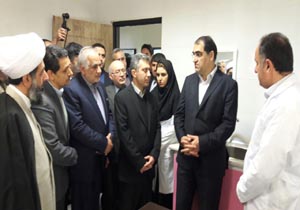 بهره برداری از مراکز سلامت روستایی با حضور وزیر بهداشت