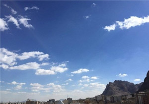 سوز و سرمای زمستانی با وجود آسمان صاف و آفتابی