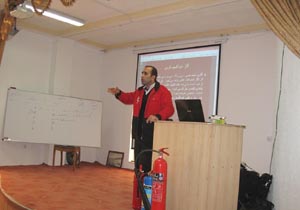 برگزاری دوره تخصصی كپسول آتش نشانی در ساری