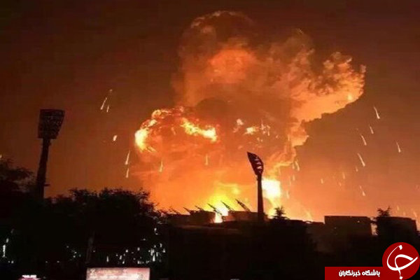 حادثه شبه پلاسکو در چین /مرگ 95 آتش نشان +عکس