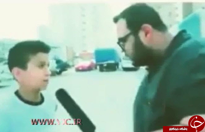 خبرنگاری که اشک نوجوان فلسطینی را درآورد +فیلم