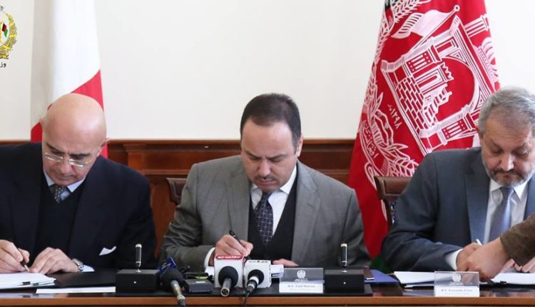 کمک چهار میلیون یورویی ایتالیا به افغانستان