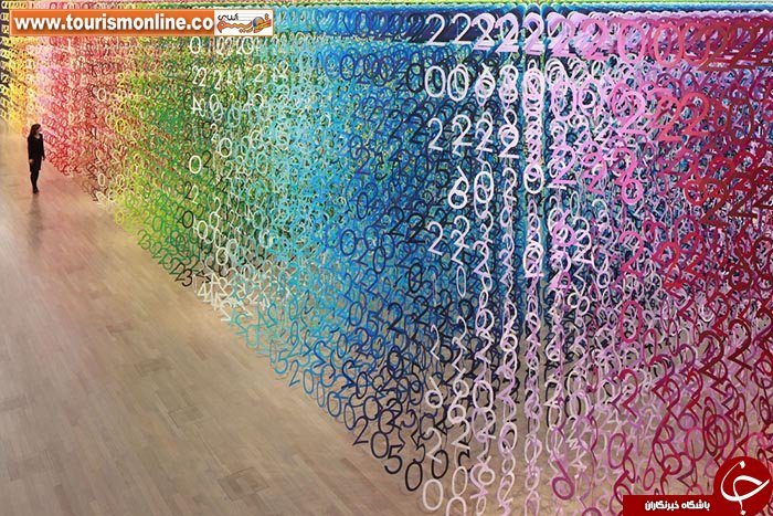جنگلی از جنس اعداد/ راه اندازی موزه&zwnj;ای با 60 هزار عددِ رنگی +تصاویر