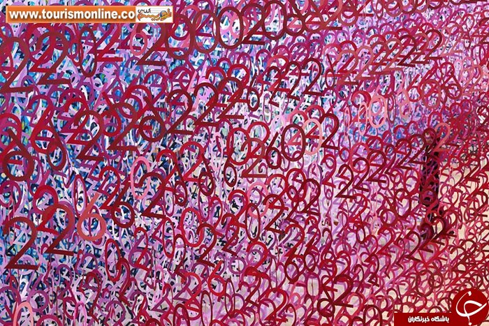 جنگلی از جنس اعداد/ راه اندازی موزه&zwnj;ای با 60 هزار عددِ رنگی +تصاویر