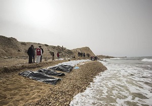 سواحل لیبی میزبان اجساد ۷۴ پناهجو