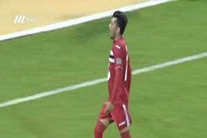 گل اول پرسپولیس به الهلال + فیلم