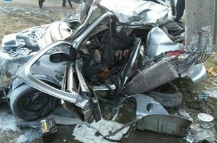 برخورد پراید با عابران در میانه 5 مصدوم برجای گذاشت