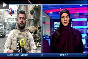 لحظه حمله داعش به تیم خبری العالم در موصل + فیلم