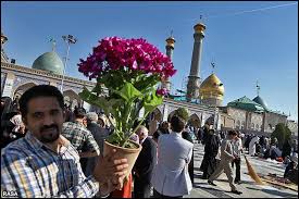 برگزاری مراسم تحویل سال نو در حرم حضرت عبدالعظیم الحسنی(ع) + فیلم