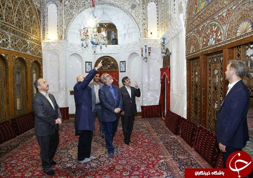 بازدید وزیر کشور از آثار تاریخی و گردشگری قزوین