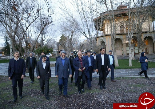 بازدید وزیر کشور از آثار تاریخی و گردشگری قزوین