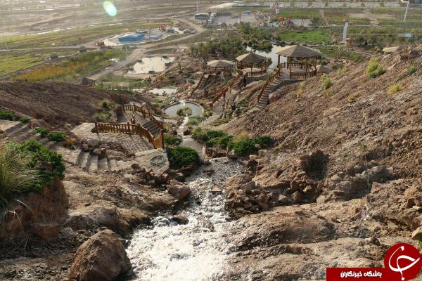 پارک آبشار بافق، بهشتی در کویر + تصاویر