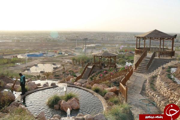 پارک آبشار بافق، بهشتی در کویر + تصاویر