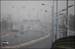 هوای اراک باز هم ناسالم شد