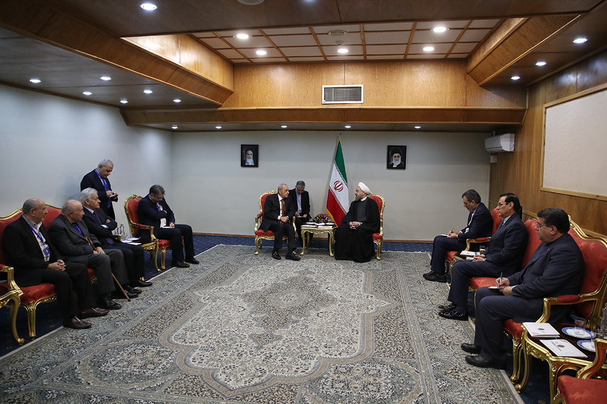 روحانی با رئیس مجلس لبنان دیدار و گفت&zwnj;وگو کرد