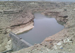 آبگیری بندهای آبخیزداری شهرستان بندر خمیر