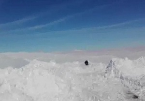 مسدود شدن مسیر روستای نخودآباد + فیلم