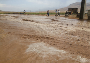 خسارت سیل به کشاورزان