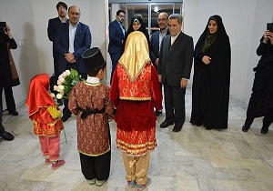 معاون رئيس جمهوری و رئيس سازمان ميراث فرهنگی وارد یزد شد