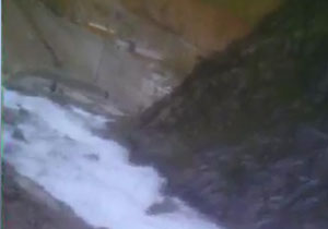 رودخانه سفیدآب در روستای باینگان + فیلم