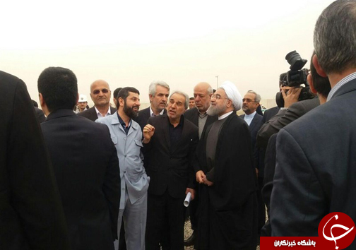 رئیس جمهور از پالایشگاه جمع&zwnj;آوری گازهای همراه 