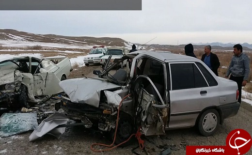 پنج کشته و مصدم در سانحه رانندگی