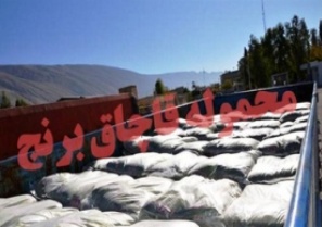 کشف 70 تن برنج خارجی قاچاق با ارزش میلیاردی