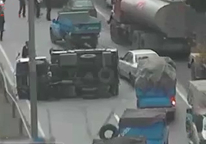 تصاویر ضبط شده از تصادفات در جاده‌های ایران