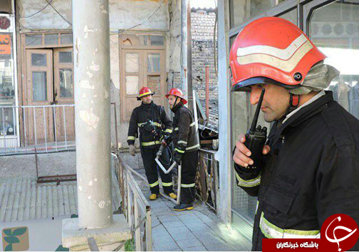 برگزاری مانور اطفای حريق در بازار