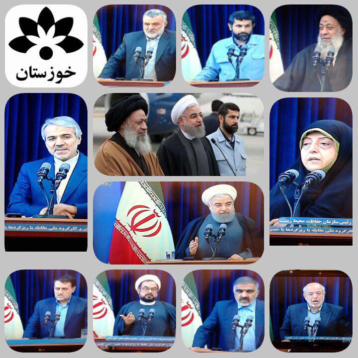 پوشش کامل رادیویی و تلویزیونی سفر رئیس جمهور به خوزستان